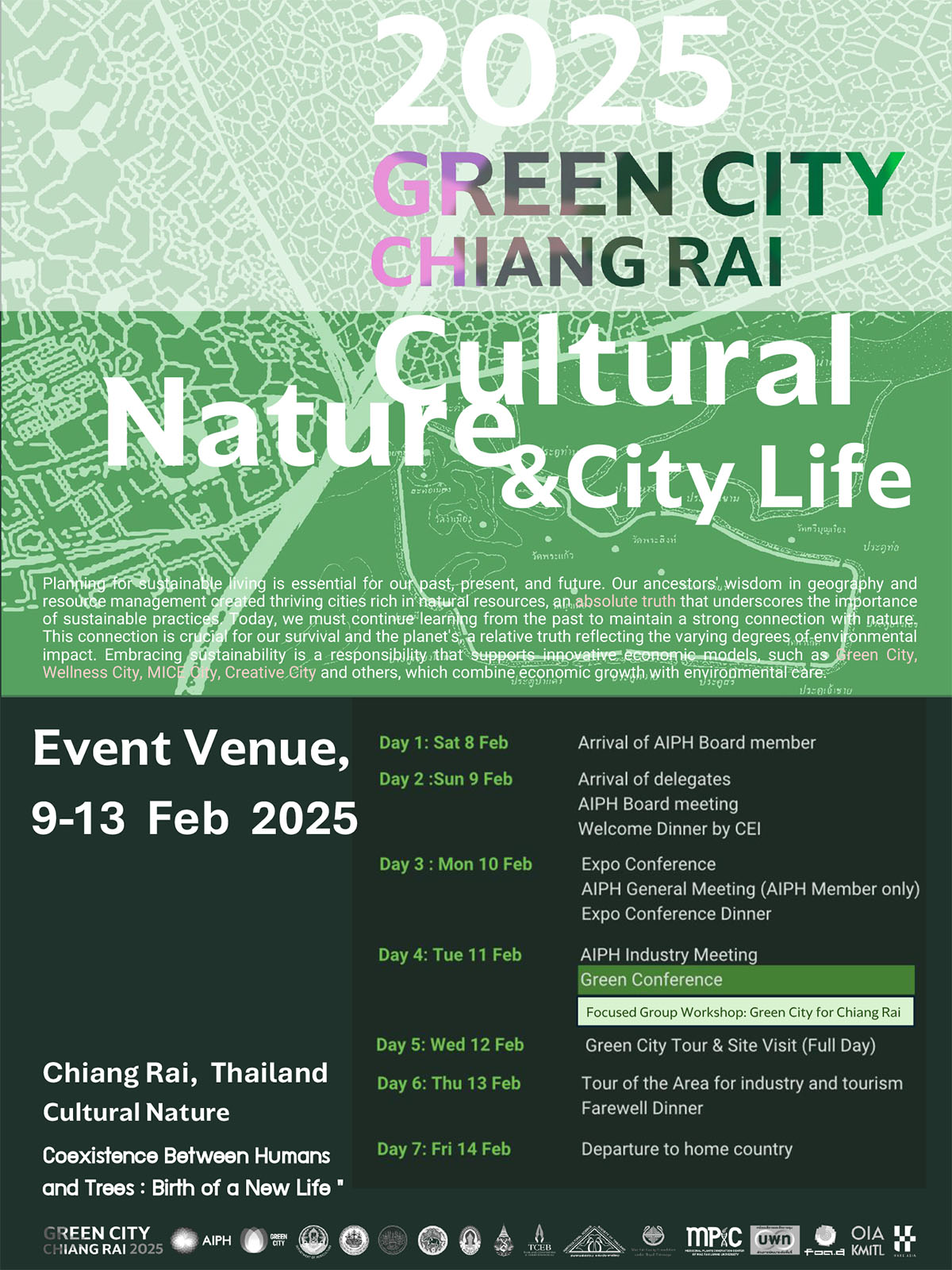 2025 GREEN CITY CHIANG RAI Culture Nature & City Life