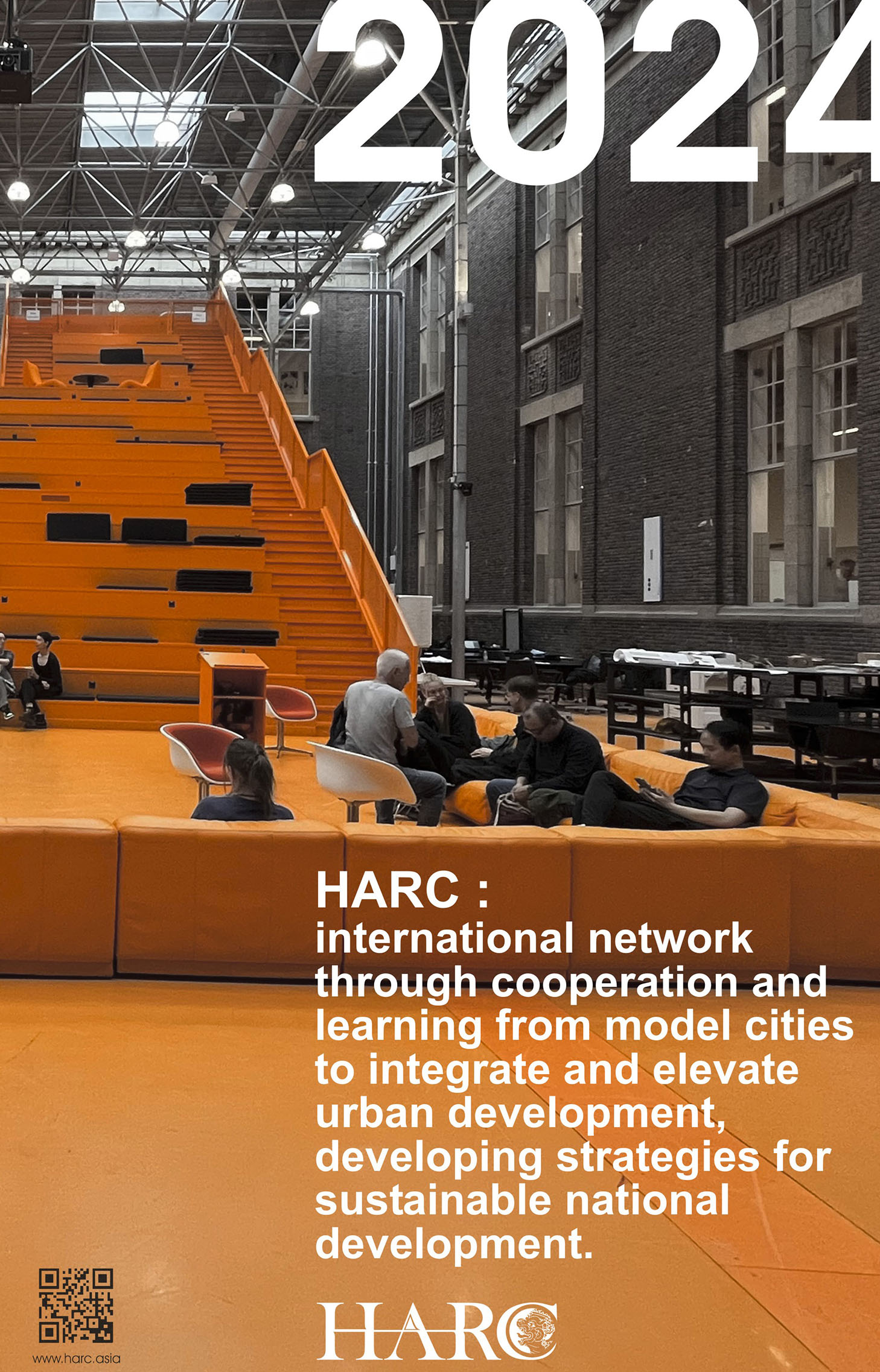 HARC : international network through cooperation and learning from model cities to integrate and elevate urban development, developing strategies for sustainable national development.